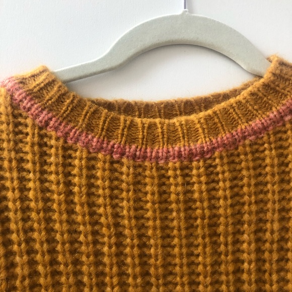 Paloma Wool, cozy colorblock sweater! Size medium - only worn 2x! - Picture 2 of 6